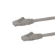 StarTech.com Cable de 7,5m Cat6 Ethernet de Red Gris - RJ45 sin Enganches - 24AWG - N6PATC750CMGR